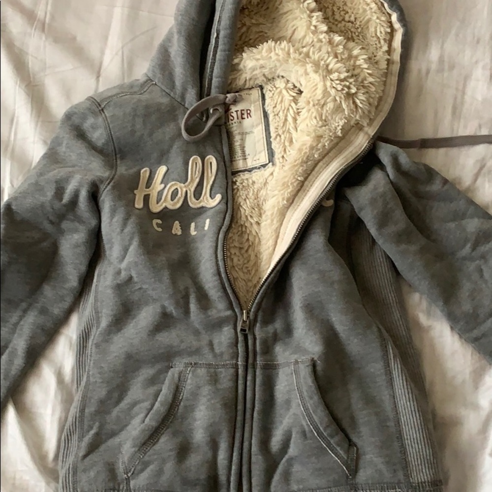 Early 2000’s Hollister Fur Jacket.